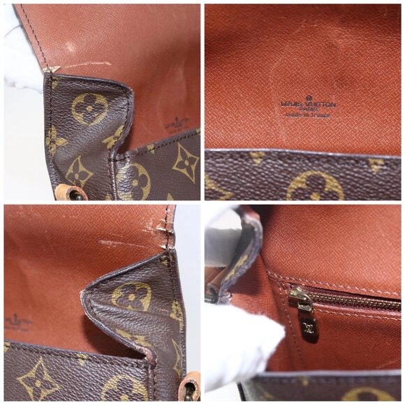 LOUIS VUITTON Monogram Saint Cloud MM Shoulder Bag M51243 LV Auth BA6501 - Picture 15 of 16